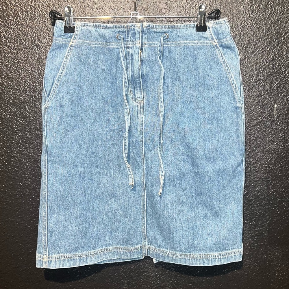 NY & Co. Denim Pencil Skirt